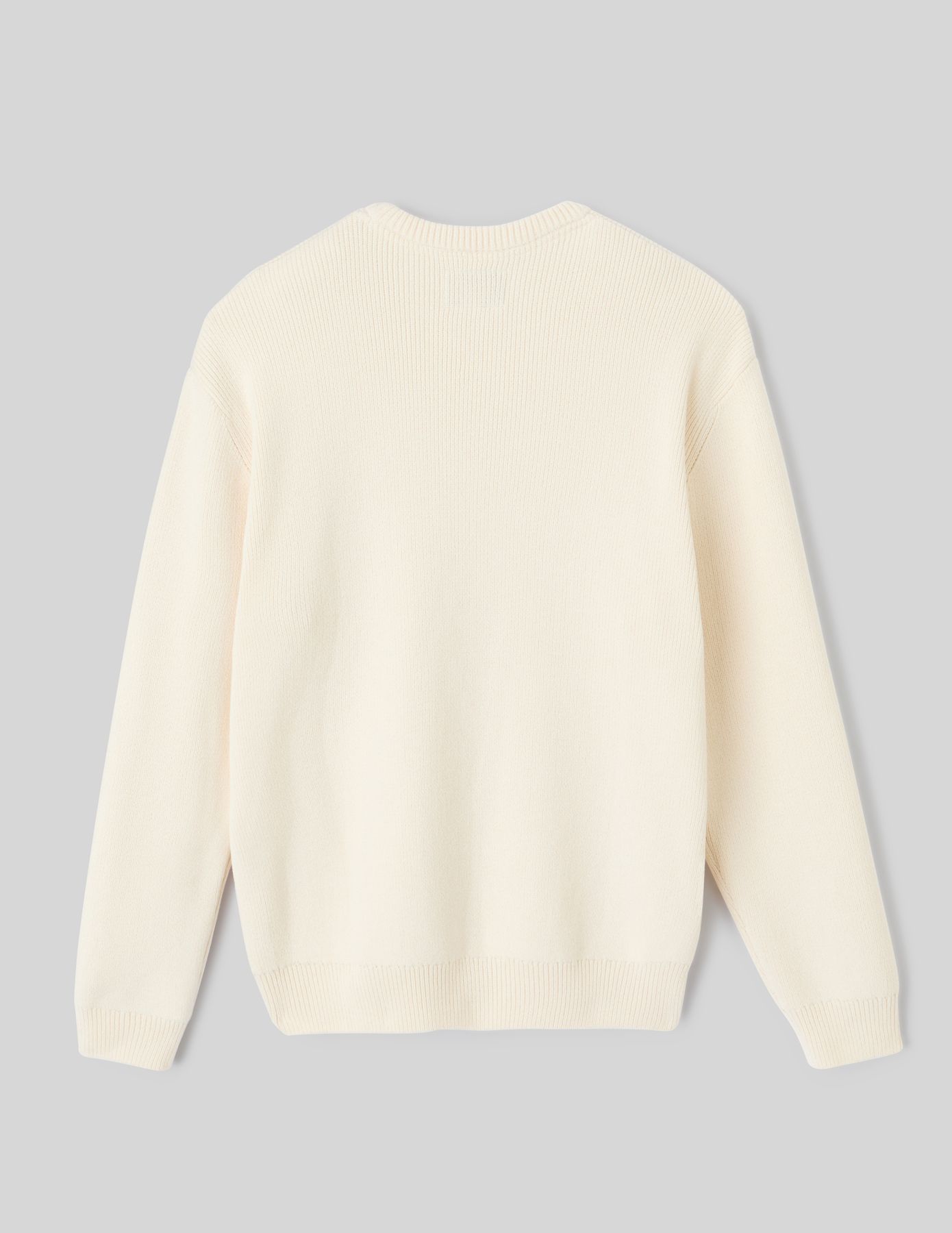 Pull chenille col rond