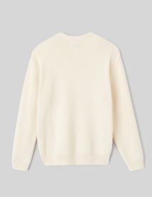 Pull chenille col rond