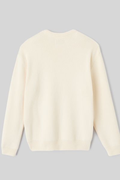 Pull chenille col rond