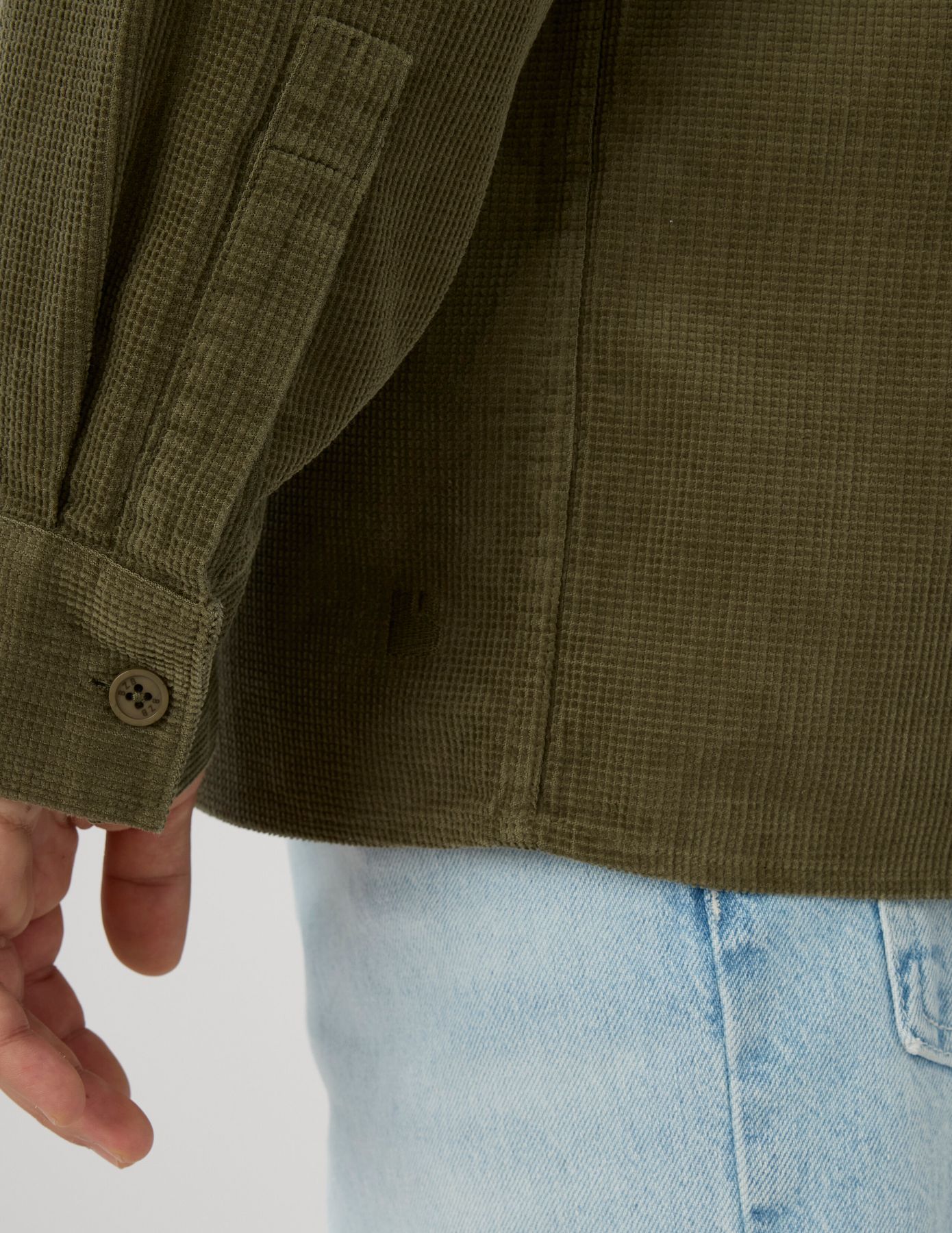 Surchemise en velours