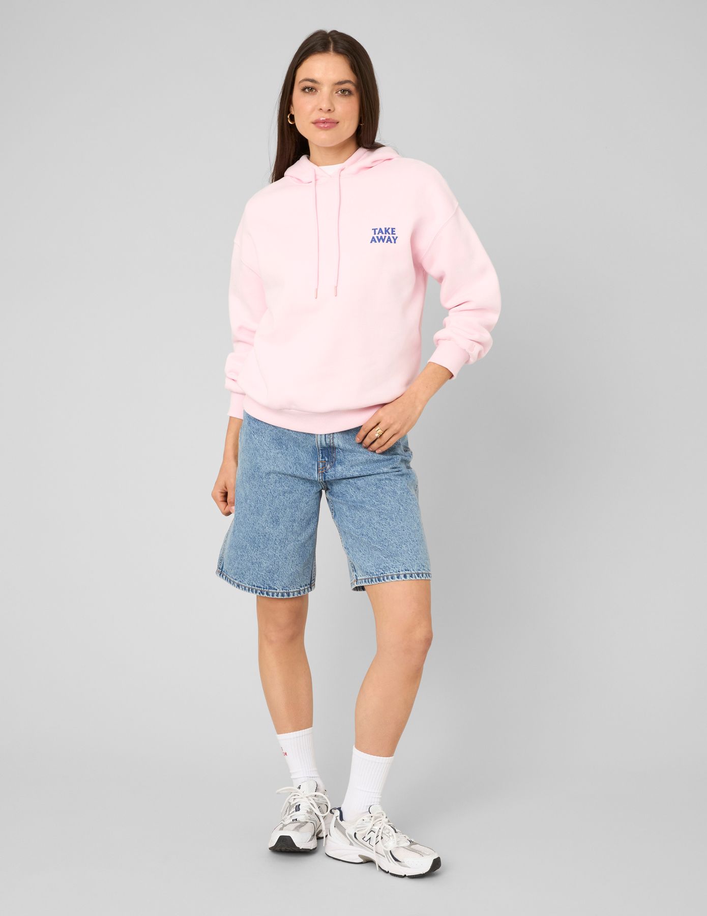 Sweat &agrave; capuche imprim&eacute; devant / dos