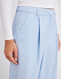 Pantalon tailleur à pinces
