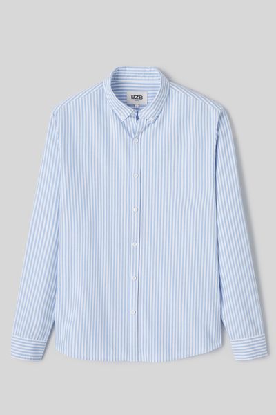 Chemise rayée droite