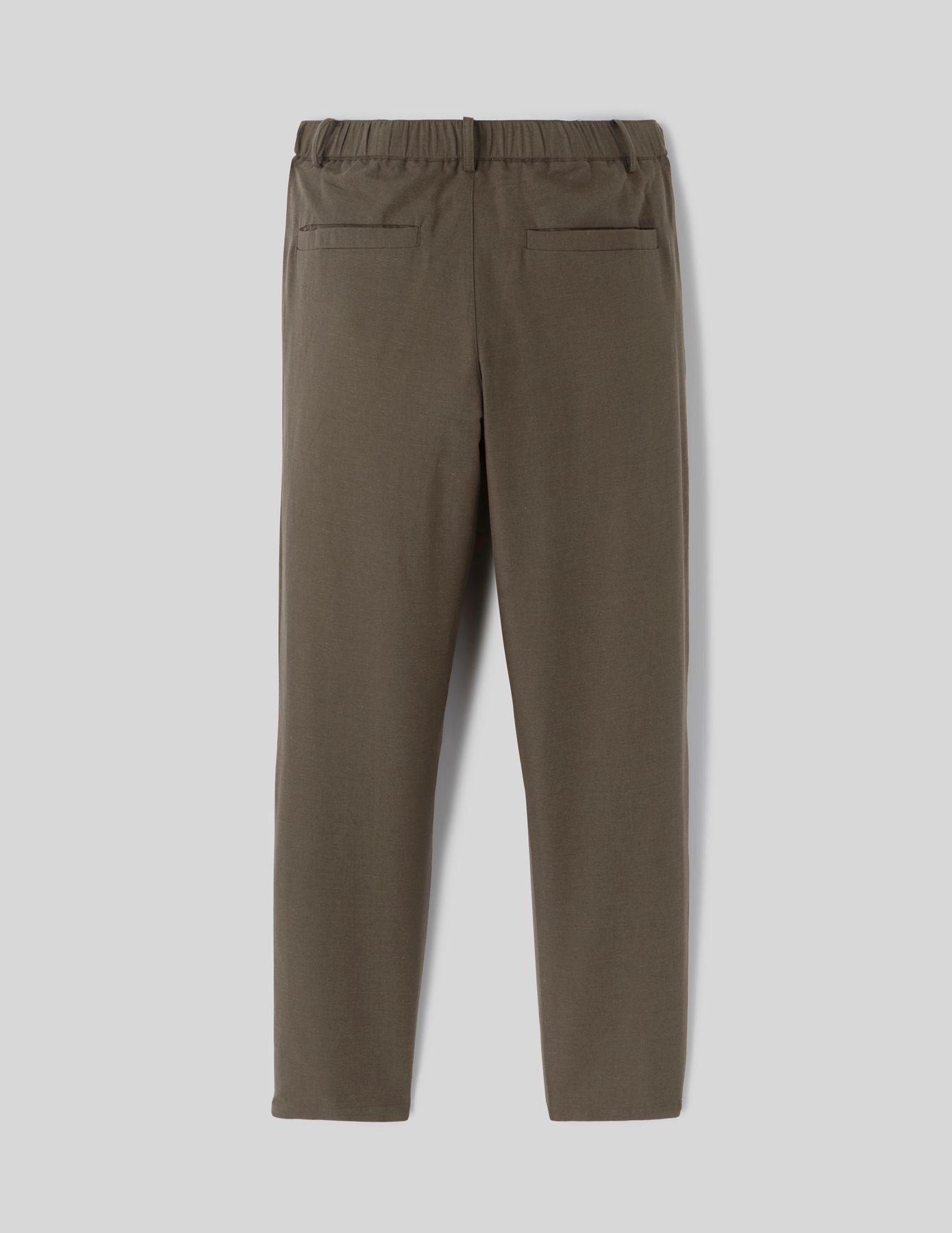 Pantalon de ville coton lin