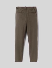 Pantalon de ville coton lin