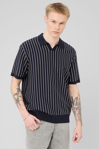 Polo &agrave; rayures