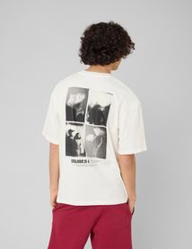 T-shirt imprim&eacute; devant/dos