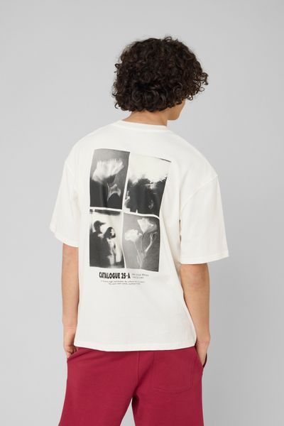 T-shirt imprim&eacute; devant/dos