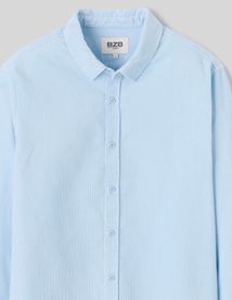 Chemise velours unie