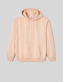 Sweat &agrave; capuche ray&eacute;