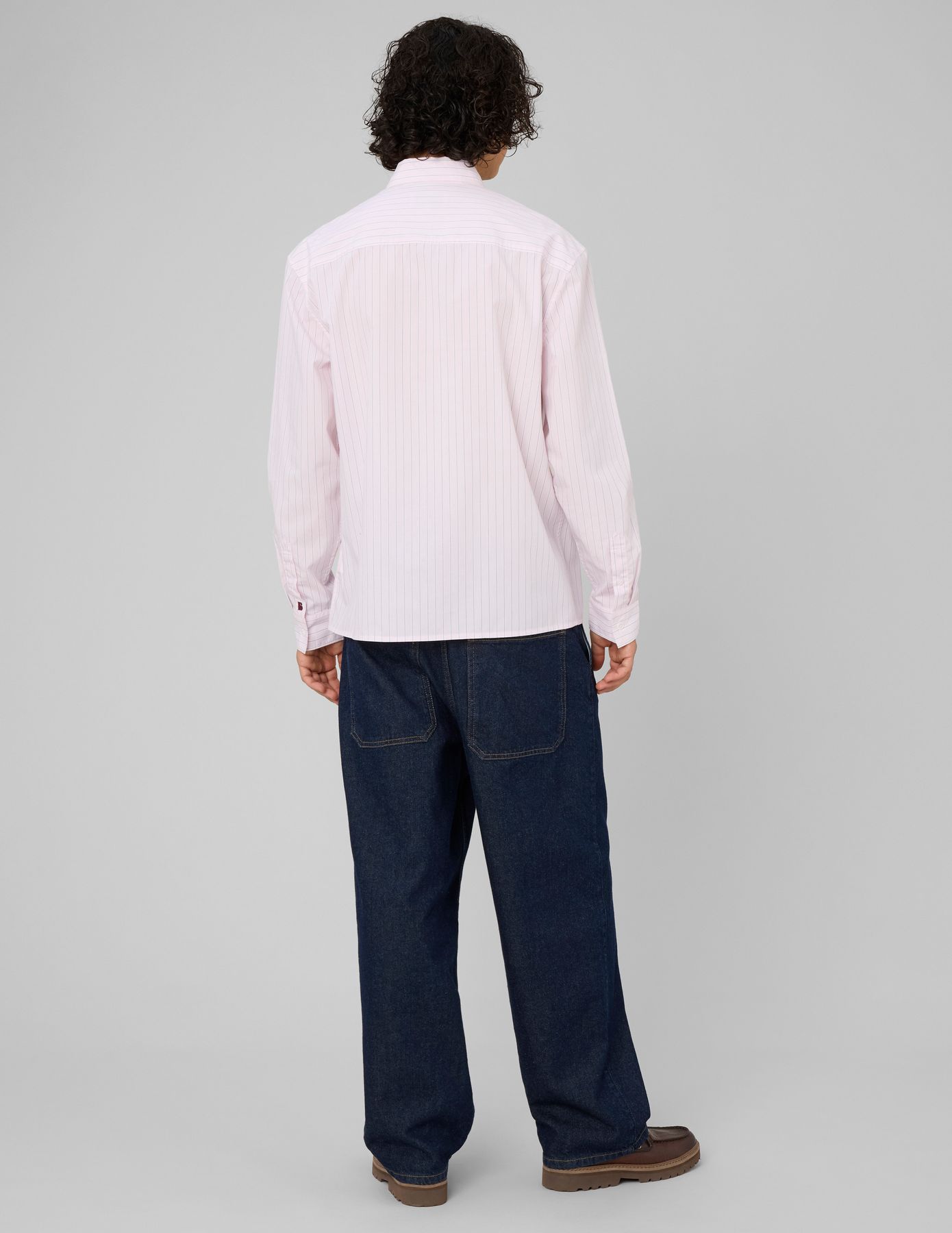 Chemise &agrave; rayures fines