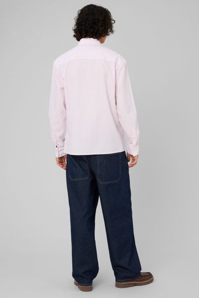 Chemise &agrave; rayures fines