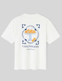 T-shirt imprimé devant dos