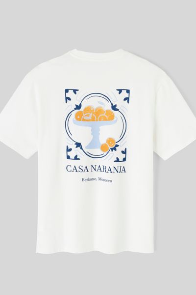 T-shirt imprimé devant dos