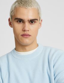 Pull col rond uni
