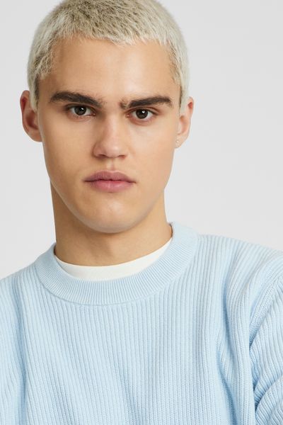 Pull col rond uni