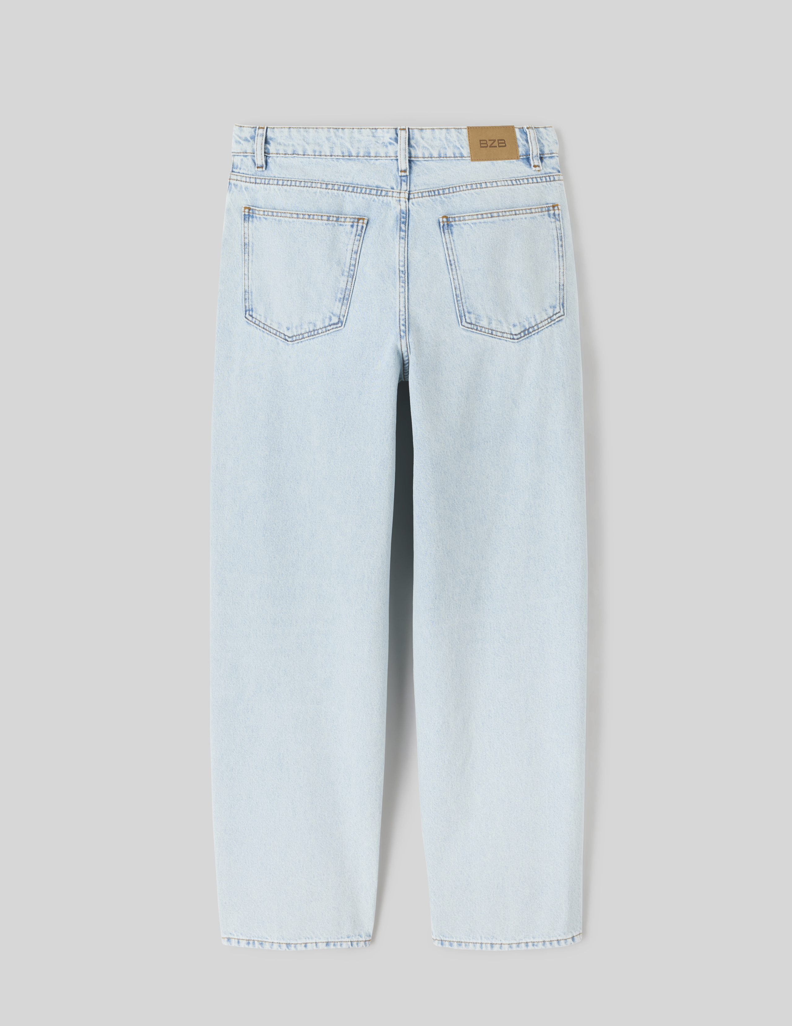 Jean loose bleach Bleu clair | BZB