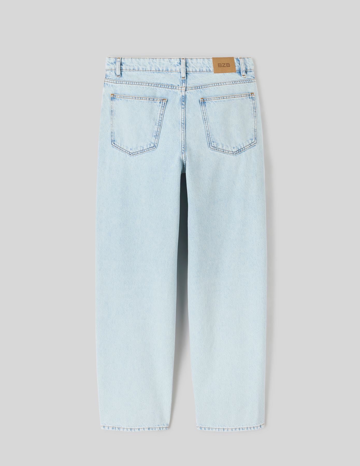 Jean loose bleach