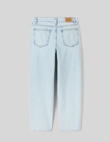 Jean loose bleach