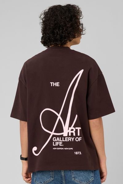 T-shirt &eacute;pais imprim&eacute; devant / dos