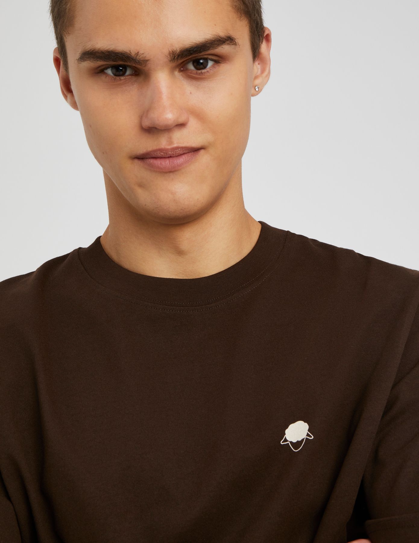 T-shirt imprim&eacute; devant dos