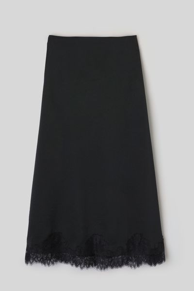 Jupe satin