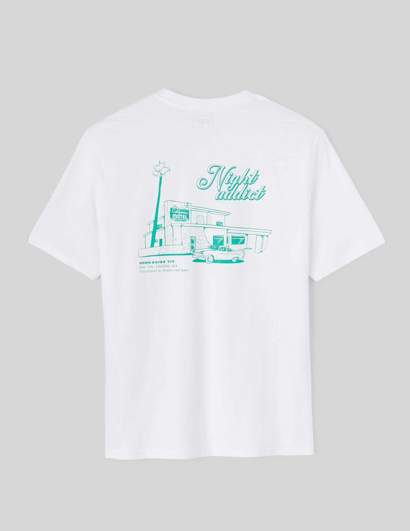 T-shirt imprimé devant dos