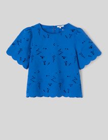 Blouse en broderie anglaise