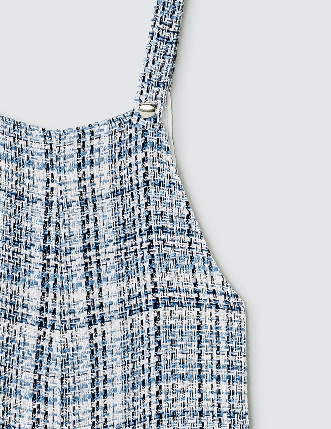 Combinaison short en tweed