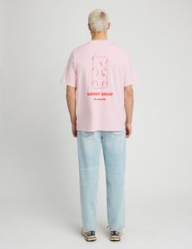 T-shirt imprimé devant dos