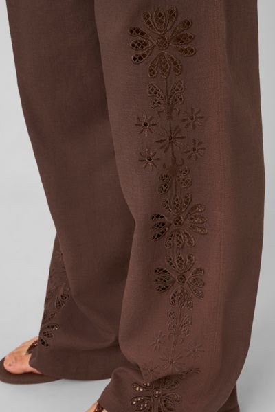 Pantalon brod&eacute;