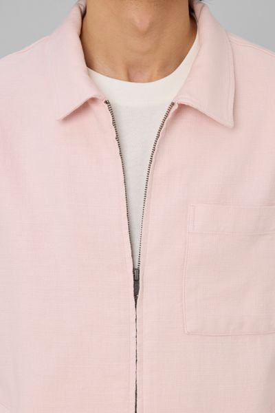 Veste zipp&eacute;e textur&eacute;e