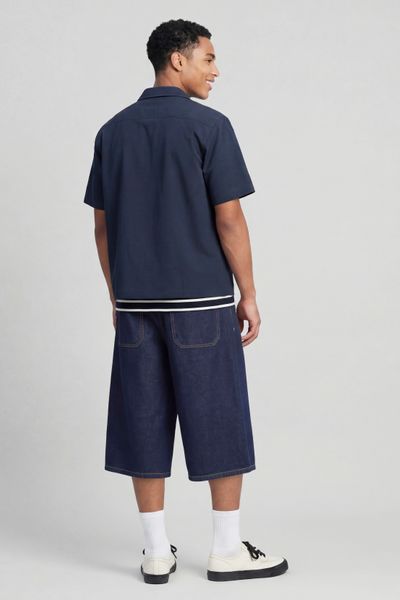 Chemise zipp&eacute;e manches courtes