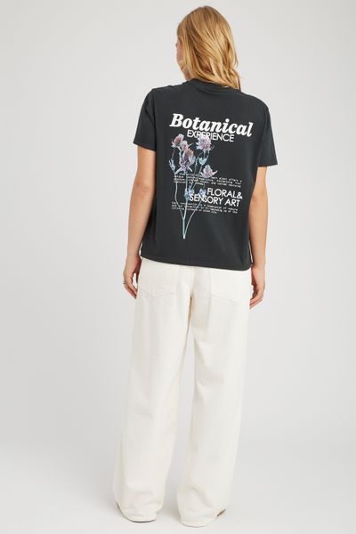 T-shirt d&eacute;val&eacute; imprim&eacute;