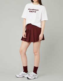 T-shirt imprim&eacute; flock