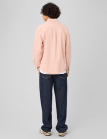 Chemise en velours c&ocirc;tel&eacute;