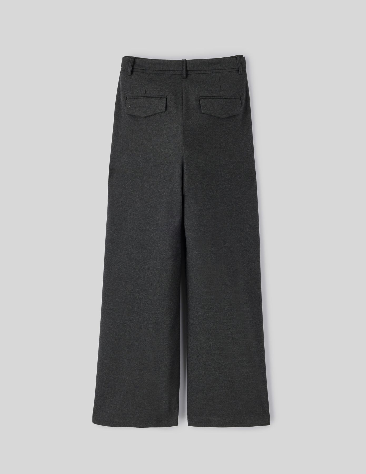Pantalon tailleur à pinces polyester recyclé