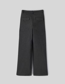 Pantalon tailleur à pinces polyester recyclé