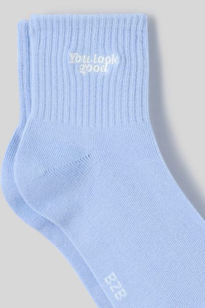 Chaussettes à message