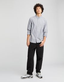 Chemise droite flanelle