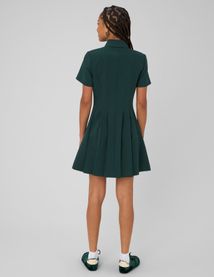 Robe col chemise boutonn&eacute;e