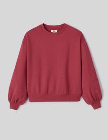 Sweat brodé manches