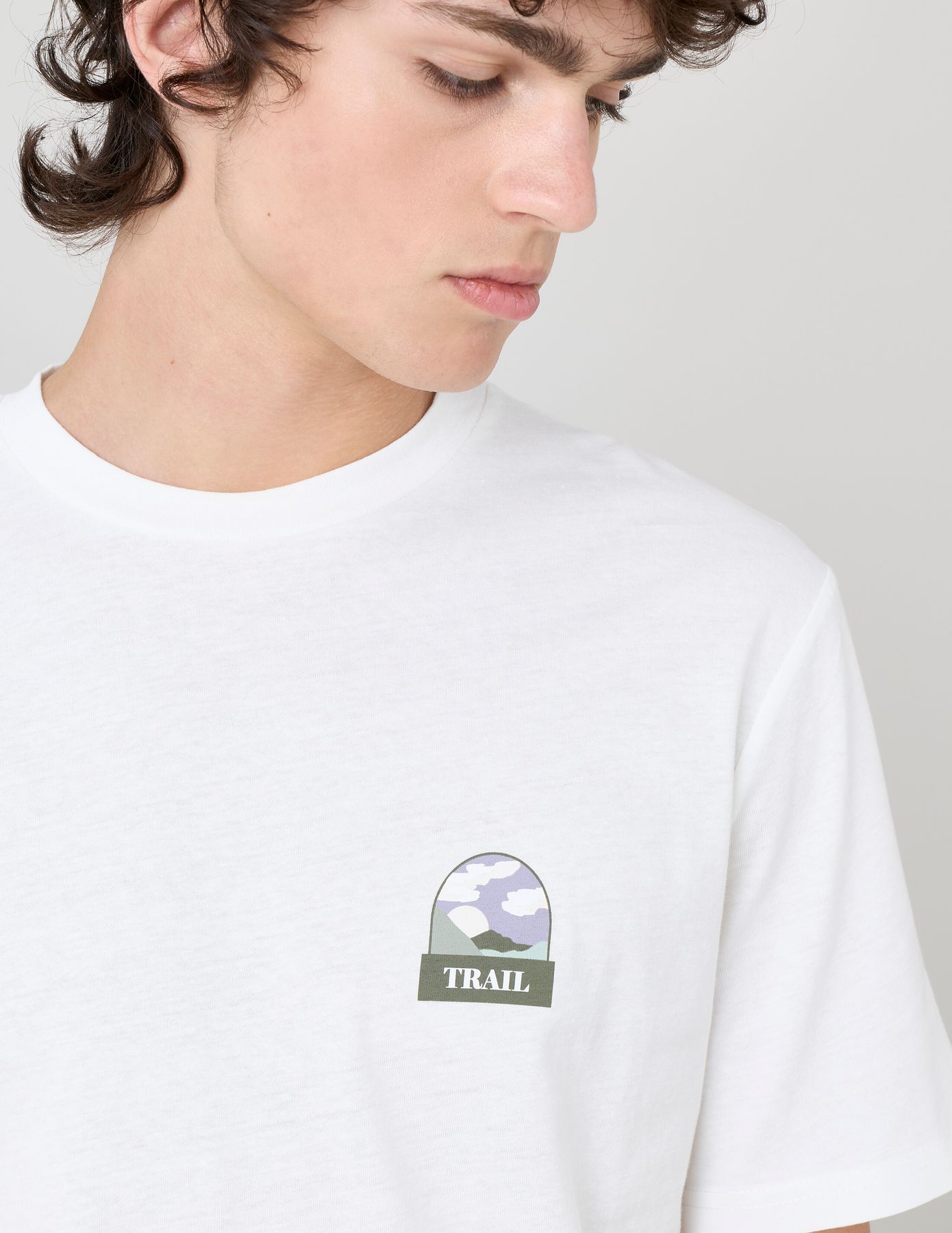 T-shirt imprimé devant/dos