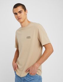 T-shirt imprim&eacute; devant dos