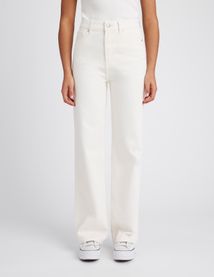 Jean straight taille haute