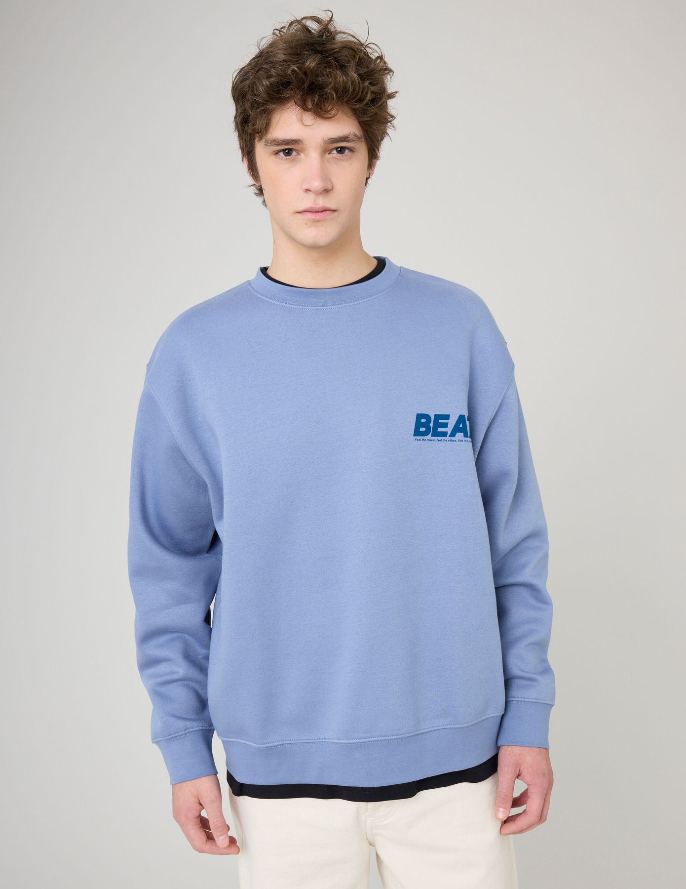 Sweat imprimé devant/dos