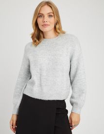 Pull col rond pailett&eacute;
