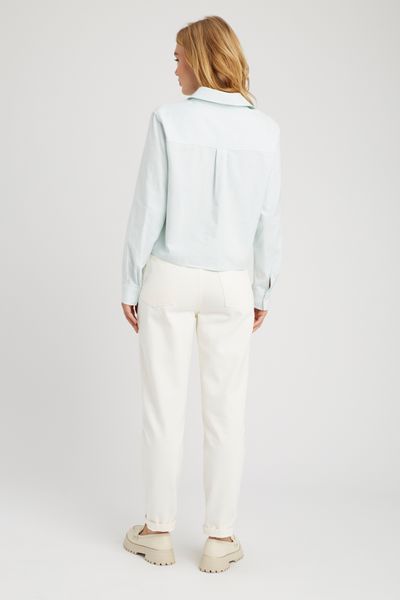 Chemise courte ray&eacute;e