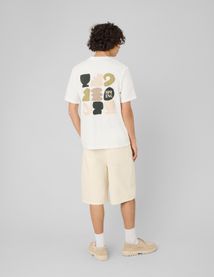 T-shirt imprim&eacute; devant/dos