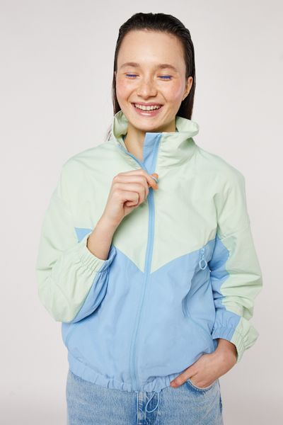 Blouson color block